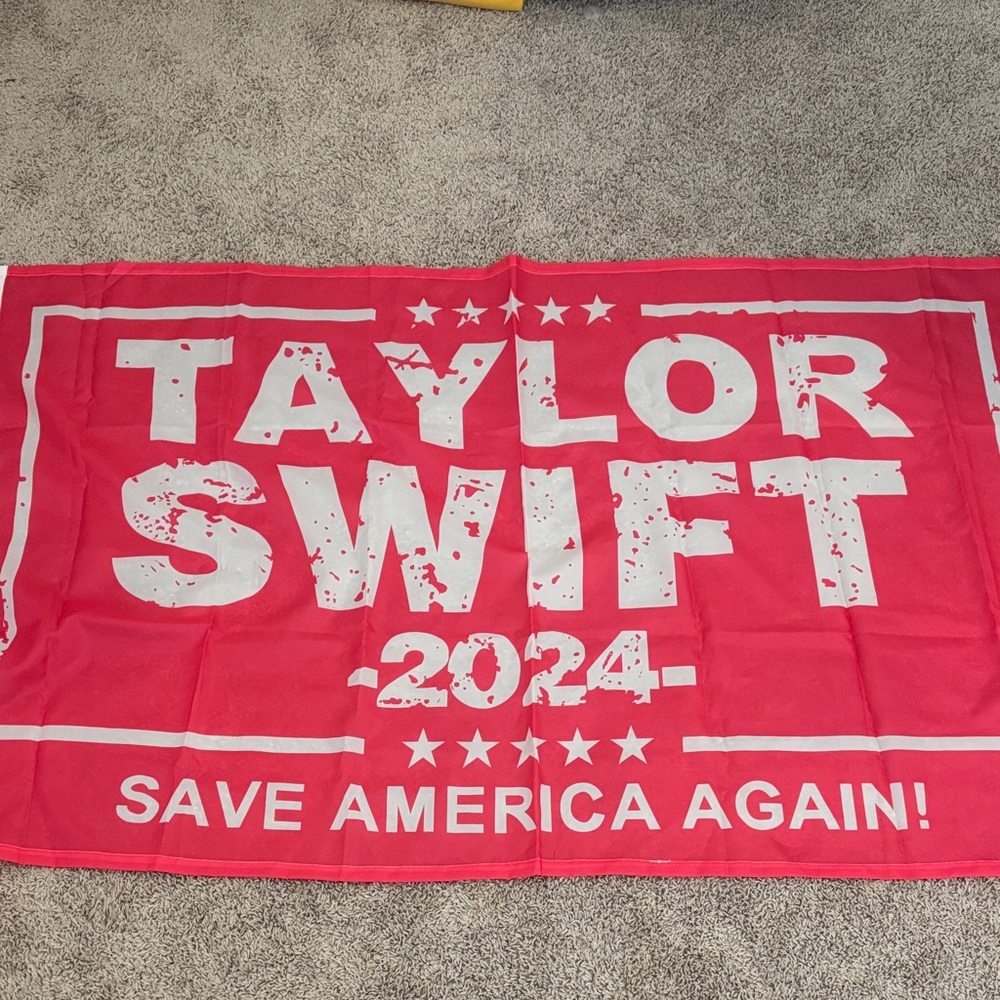 Amazon Red and White Banner